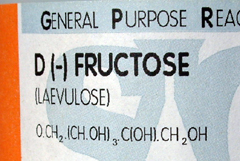 D (-) fructose label