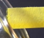 Orange potassium dichromate paper turns green in the presence of sulphur dioxide gas